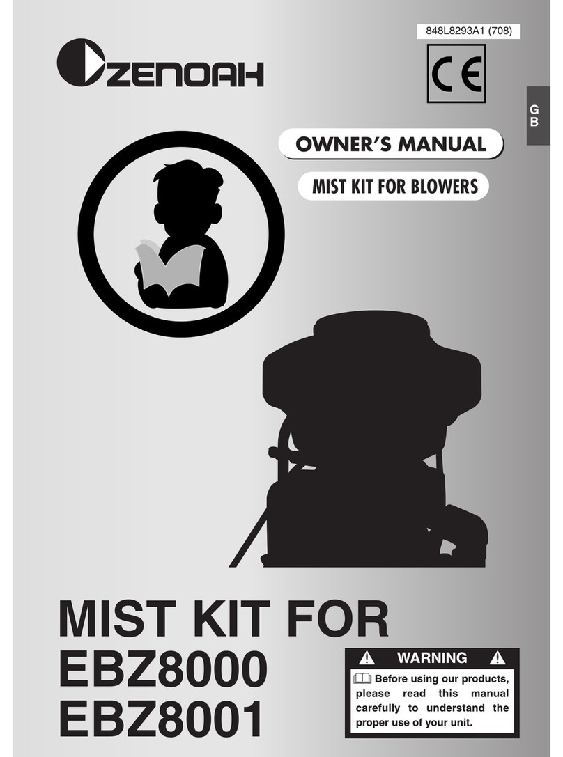 Zenoah EBZ8001 User manual
