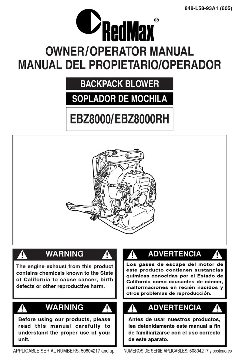 Zenoah EBZ8000/8000RH Owner's manual