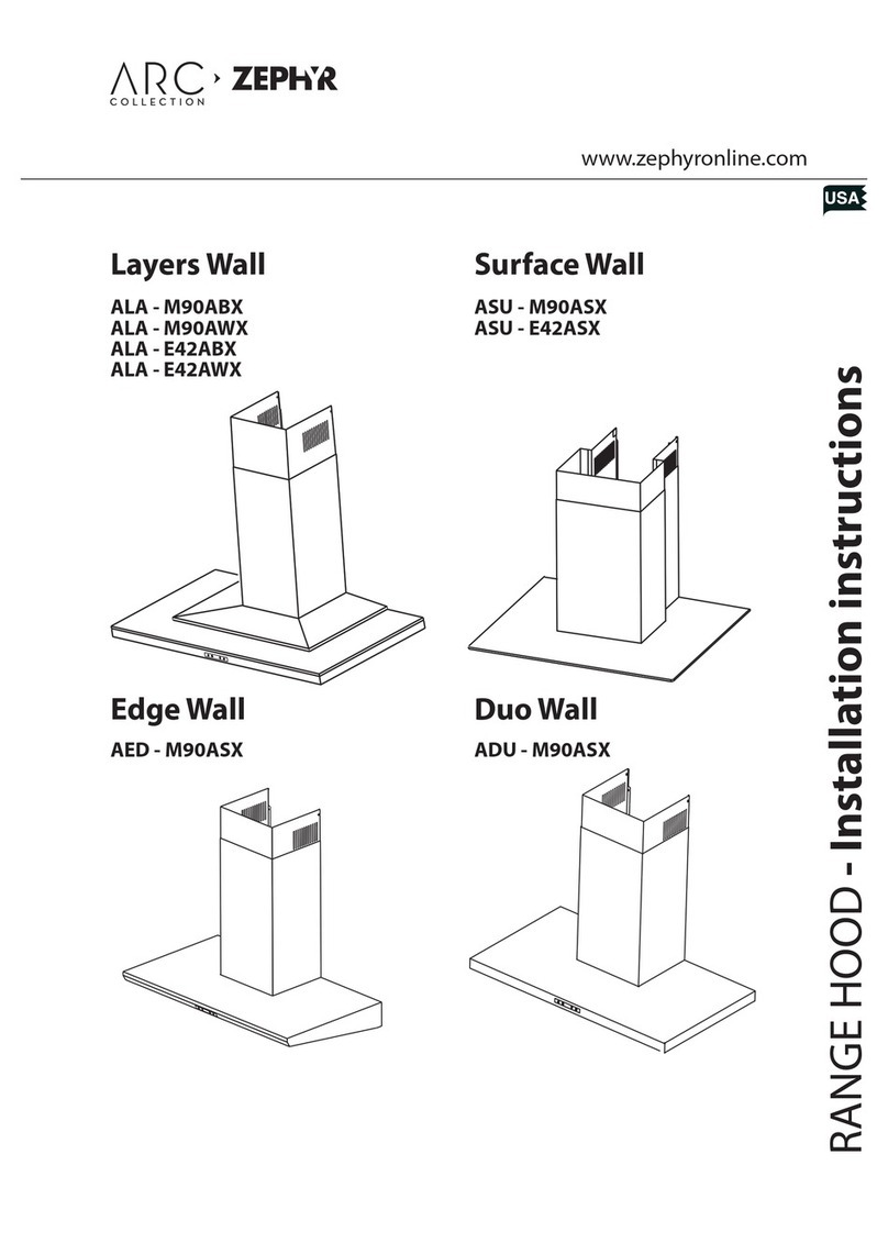 Zephyr Edge Wall AED - M90ASX User manual