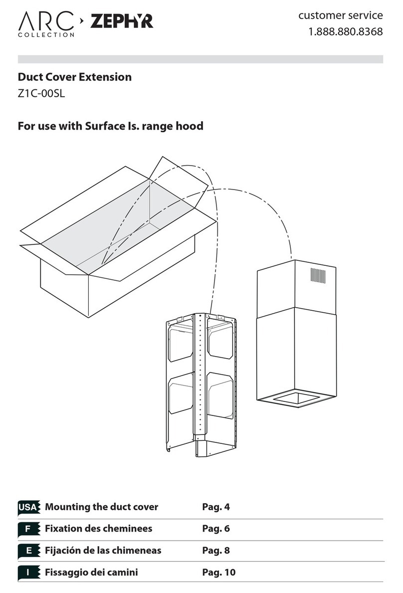 Zephyr ARC Z1C-00SL User manual