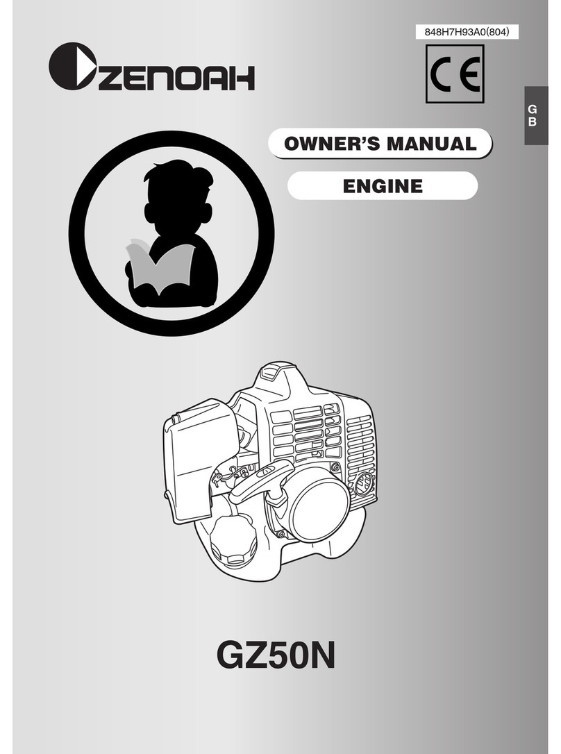 Zenoah GZ50N User manual