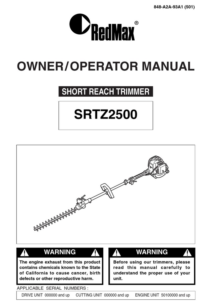 Zenoah SRTZ2500 Owner's/operator's manual