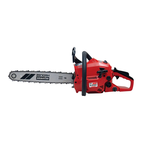 Zenoah G4100 User manual