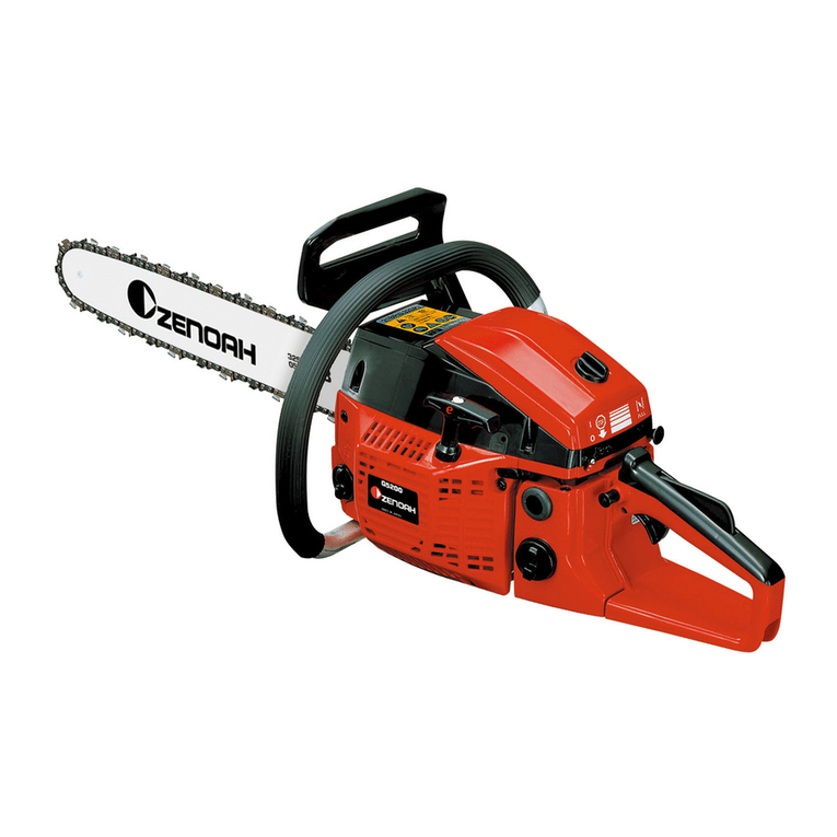 Zenoah CHAIN SAW G5200 User manual