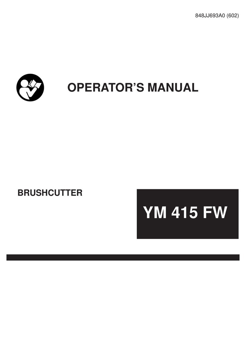 Zenoah YM415FW Operator's manual