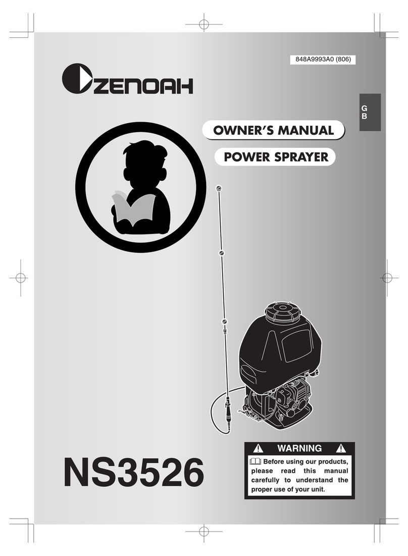 Zenoah NS3526 owner's manual