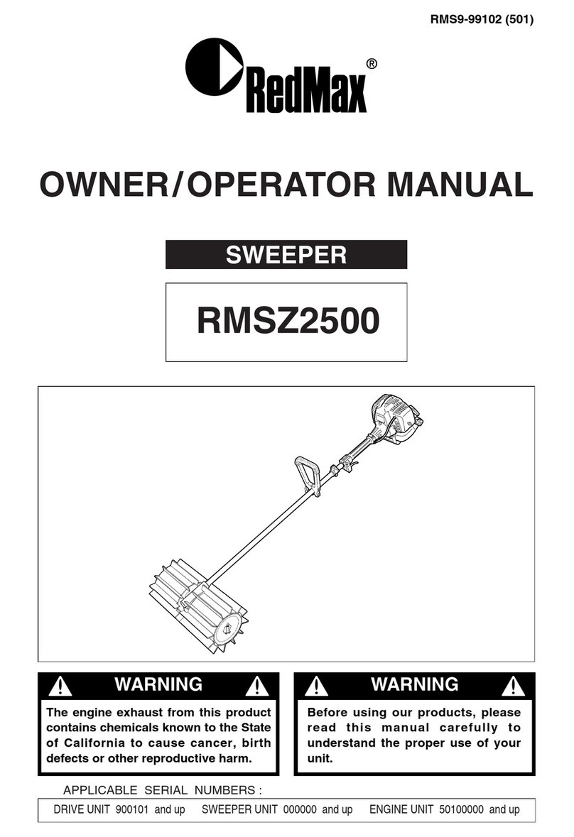 RedMax RMSZ2500 Owner's manual