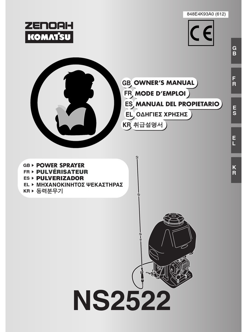 Zenoah NS2522 User manual