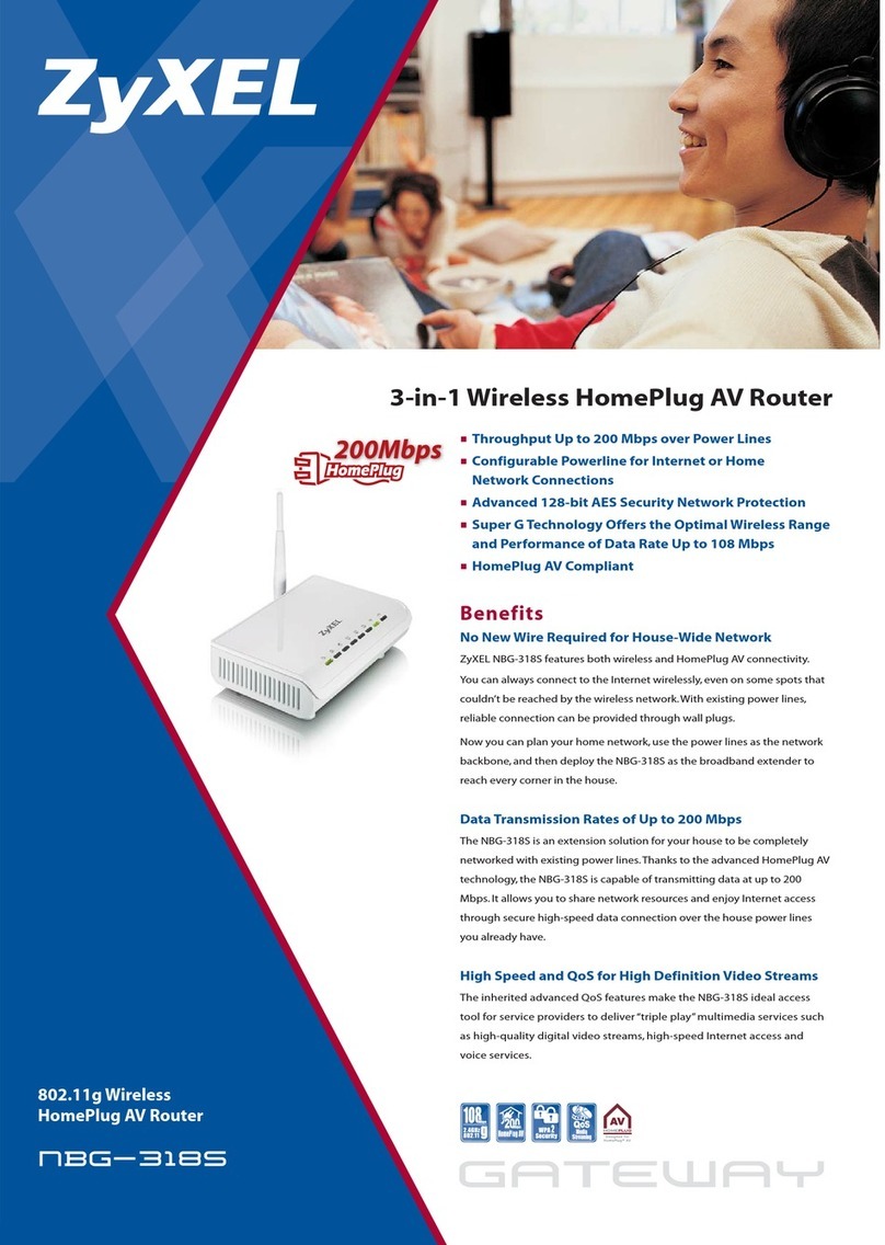 ZyXEL Communications NBG318S Series User manual ZyXEL Communications NBG318S Series User manual