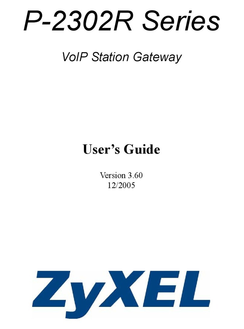ZyXEL Communications p-2302r series user guide