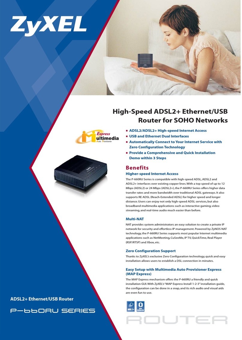 ZyXEL Communications Prestige P660RU-T1 User manual