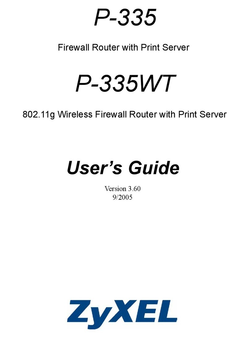 ZyXEL Communications P-335WT User manual ZyXEL Communications P-335WT User manual
