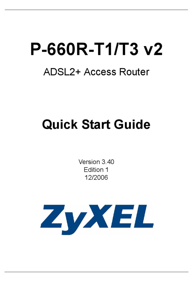 ZyXEL Communications P-660R-T1/T3 V2 User manual ZyXEL Communications P-660R-T1/T3 V2 User manual