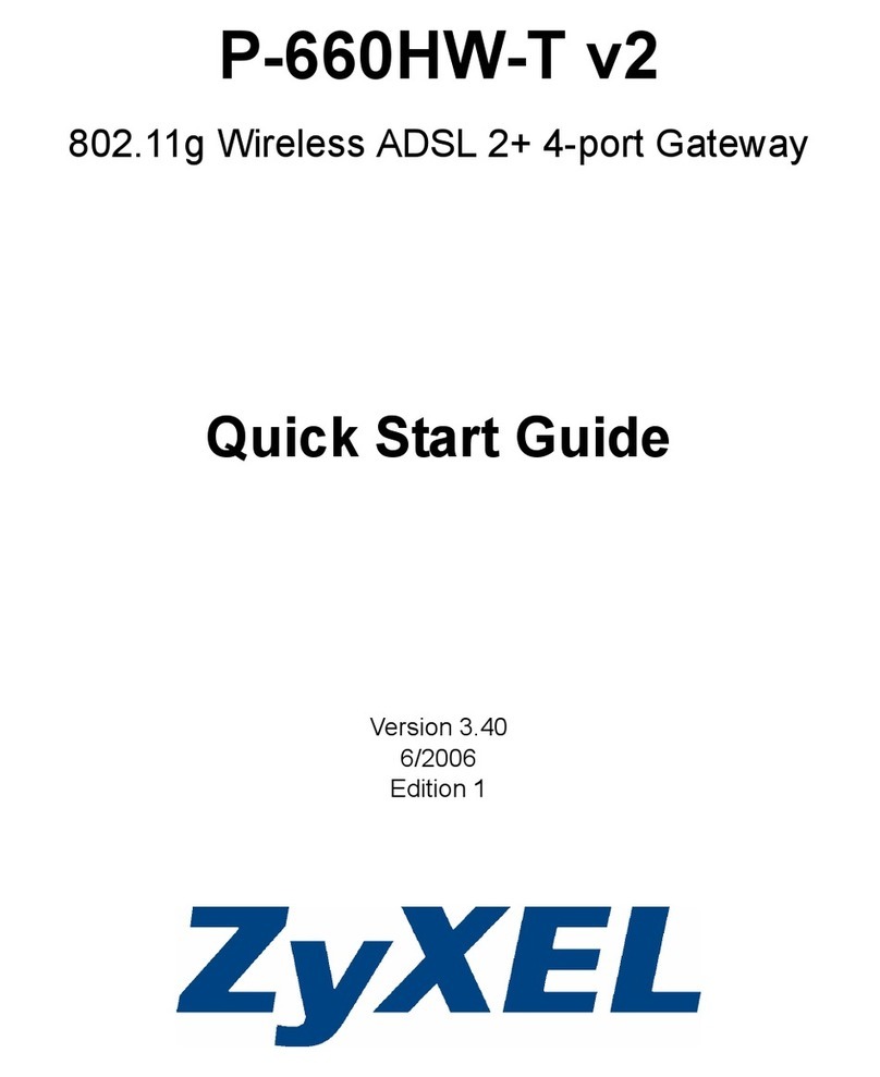ZyXEL Communications P-660HW-T - V2 quick start guide