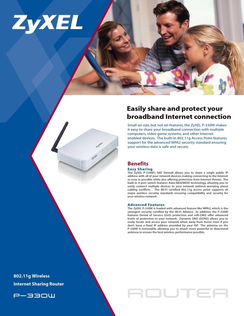 ZyXEL Communications P-330W User manual