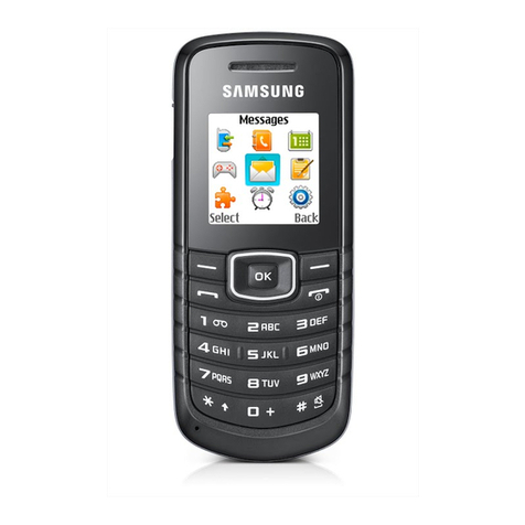 Samsung GT-E1080/I User manual