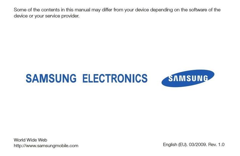 Samsung GT-C6620 User manual