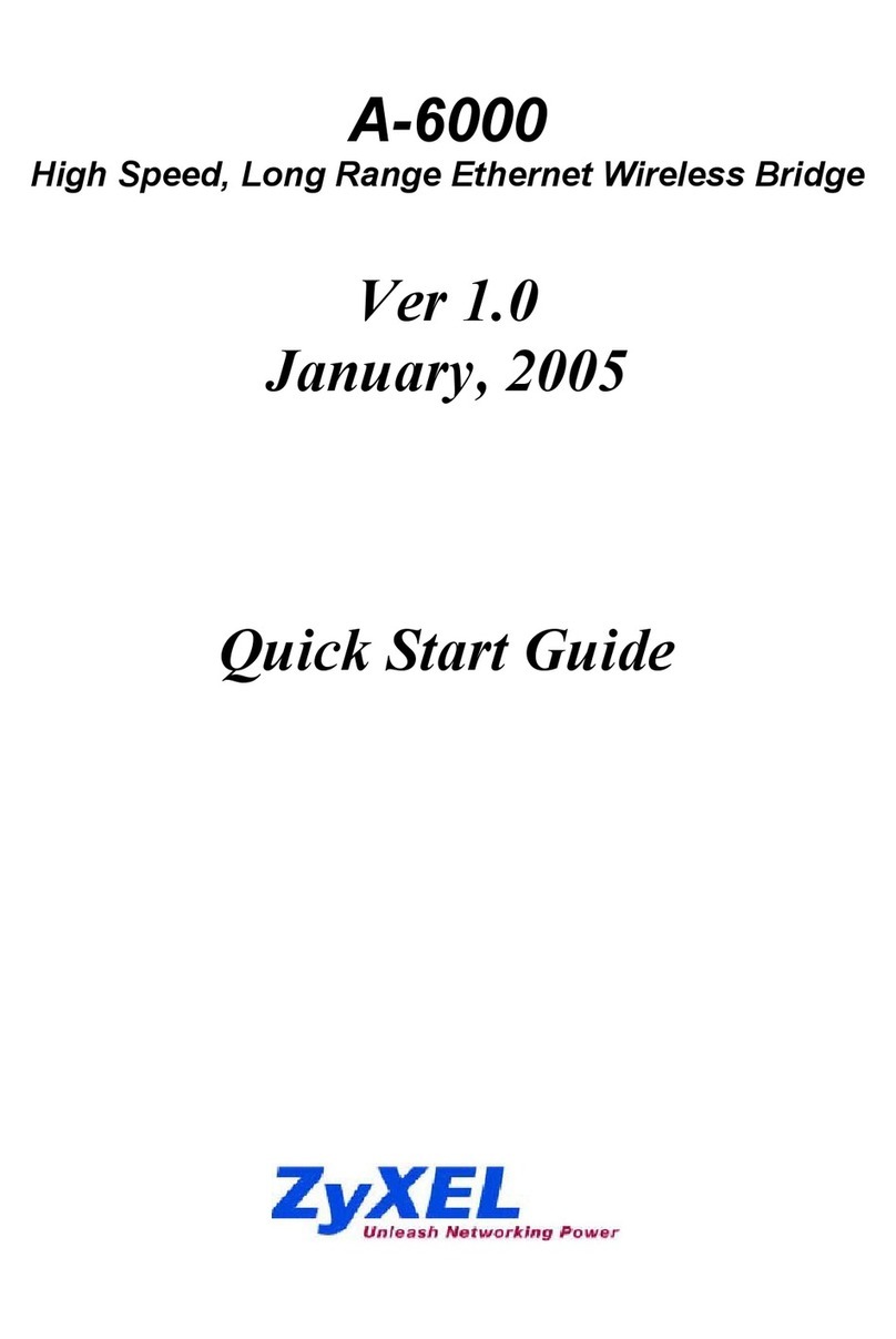 ZyXEL Communications A-6000 User manual ZyXEL Communications A-6000 User manual