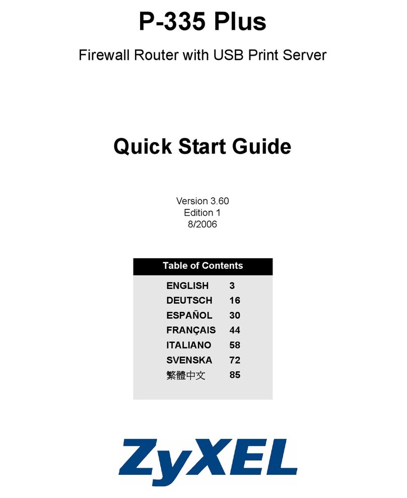ZyXEL Communications P-335 Plus User manual