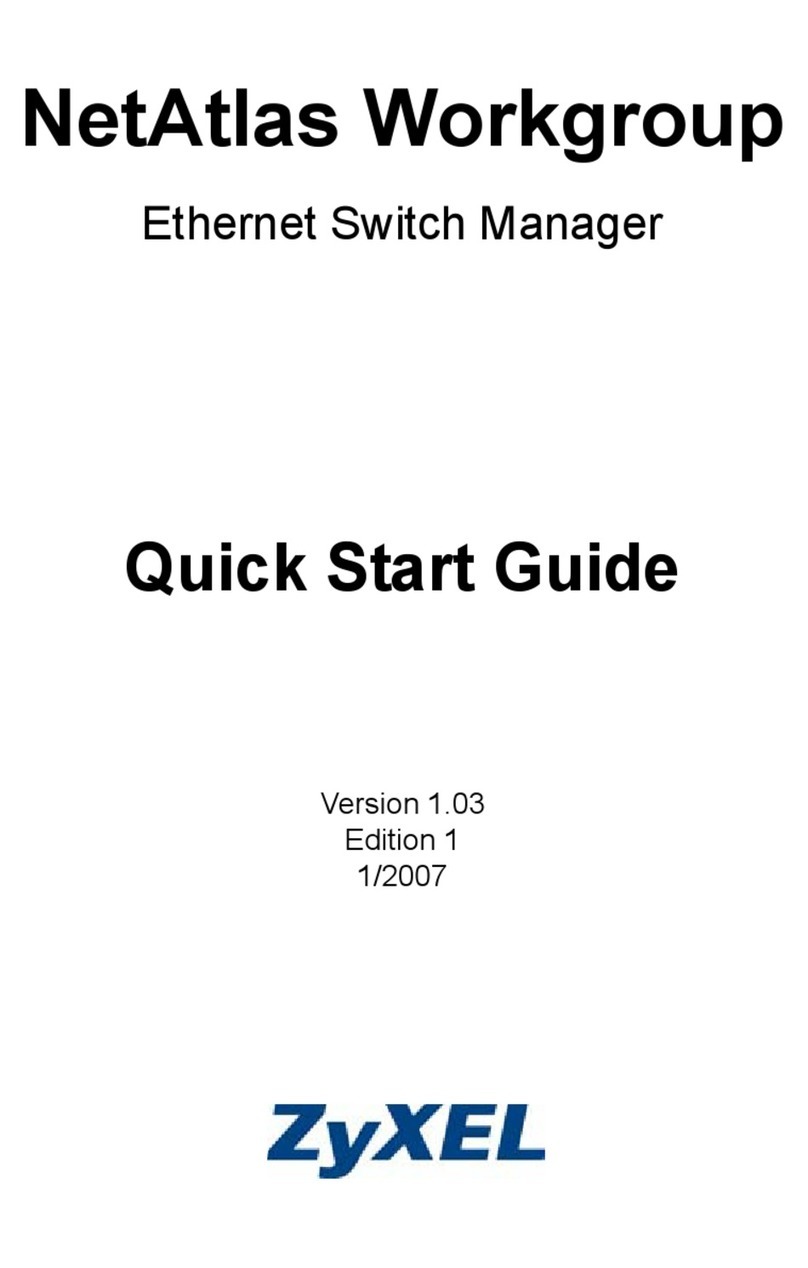 ZyXEL Communications NetAtlas Workgroup quick start guide