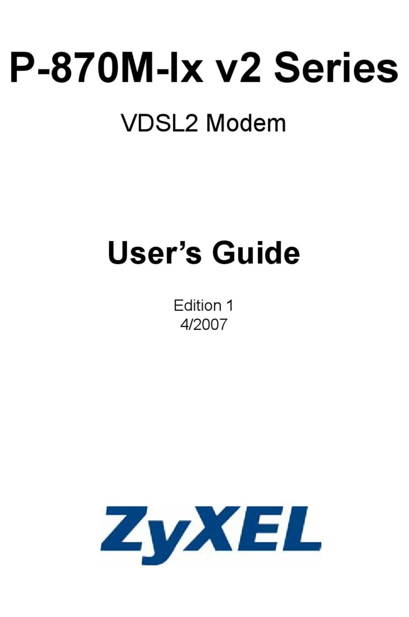 ZyXEL Communications P-870M-Ix v2 user guide