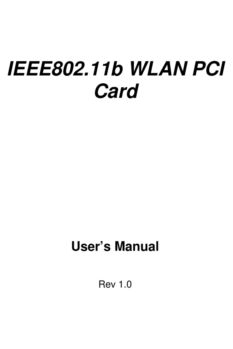 ZyXEL Communications WLAN PCI Card IEEE802.11b user manual ZyXEL Communications WLAN PCI Card IEEE802.11b user manual