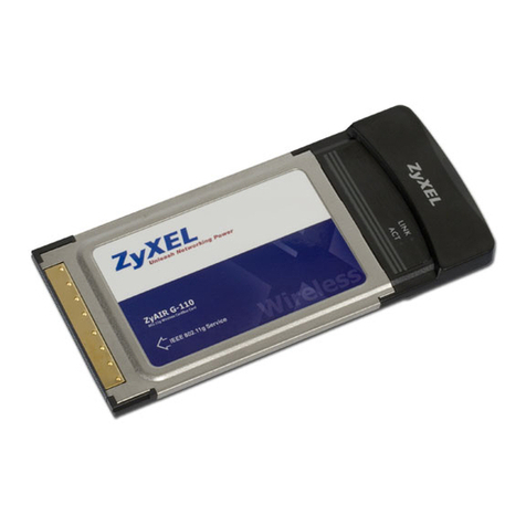 ZyXEL Communications ZYAIR G-110 user guide