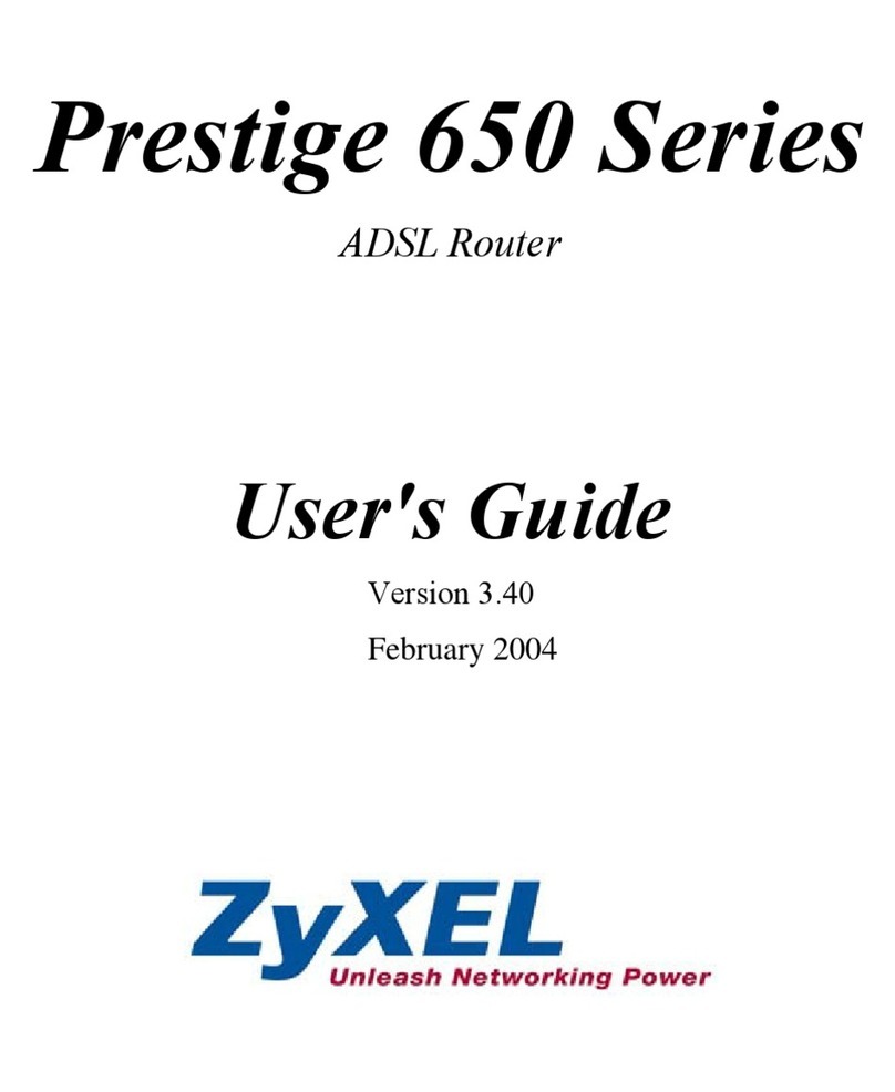 ZyXEL Communications 650 Series user guide