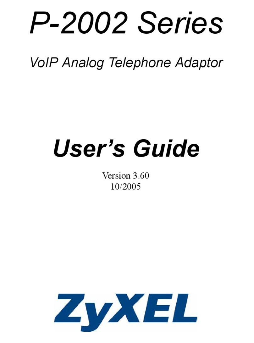 ZyXEL Communications Prestige P-2002 Series user guide ZyXEL Communications Prestige P-2002 Series user guide