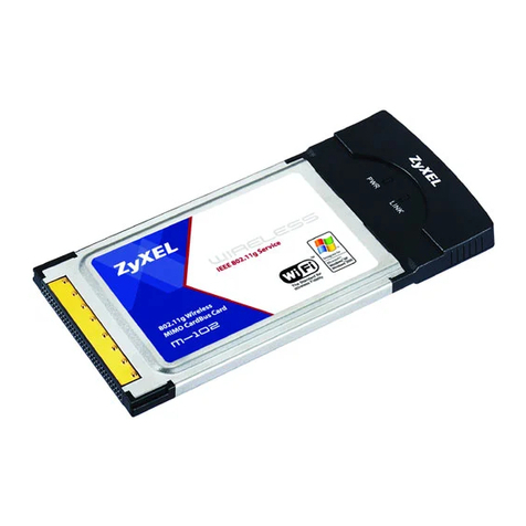 ZyXEL Communications M-102 quick start guide ZyXEL Communications M-102 quick start guide