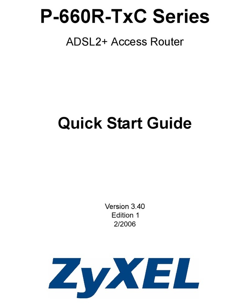 ZyXEL Communications P-660R-T1 V2 User manual