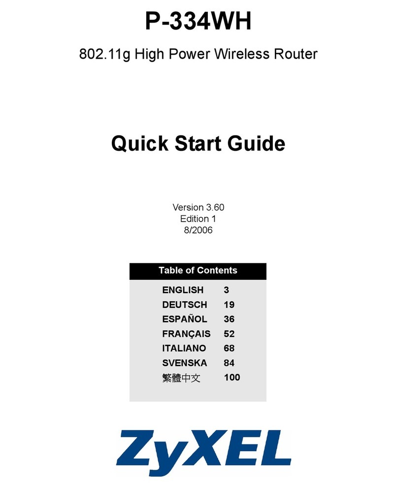 ZyXEL Communications P-334WH User manual ZyXEL Communications P-334WH User manual