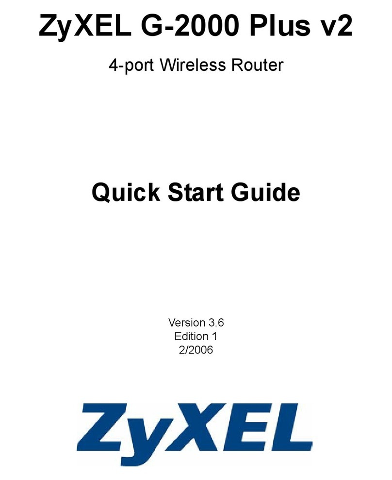 ZyXEL Communications G-2000 Plus V2 User manual