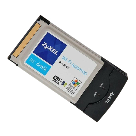 ZyXEL Communications G-120 user guide