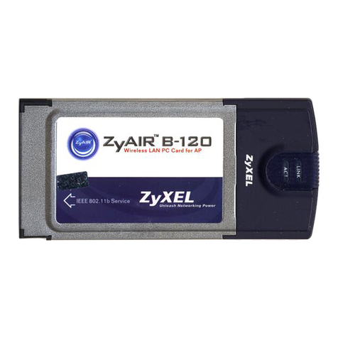 ZyXEL Communications ZyXEL ZyAIR B-120 Quick installation guide ZyXEL Communications ZyXEL ZyAIR B-120 Quick installation guide