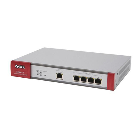 ZyXEL Communications ZyXEL ZyWALL 5 quick start guide