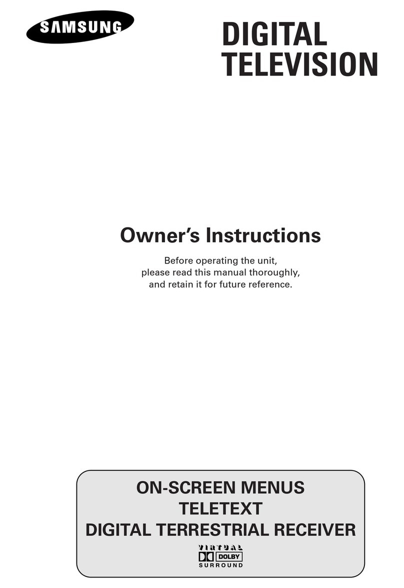 Samsung WS-28A116D User manual