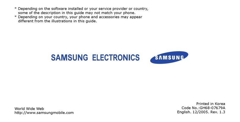 Samsung SGH-E760 User manual Samsung SGH-E760 User manual