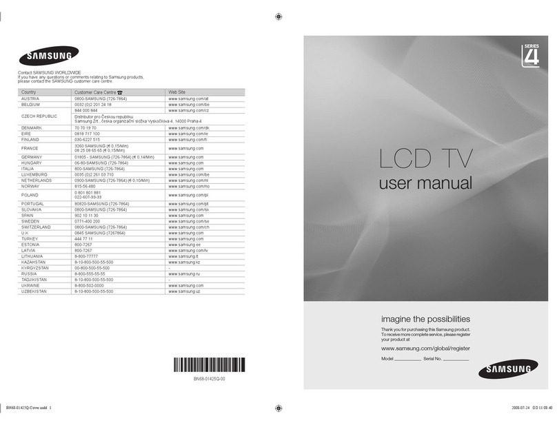 Samsung LE22A451C1 User manual