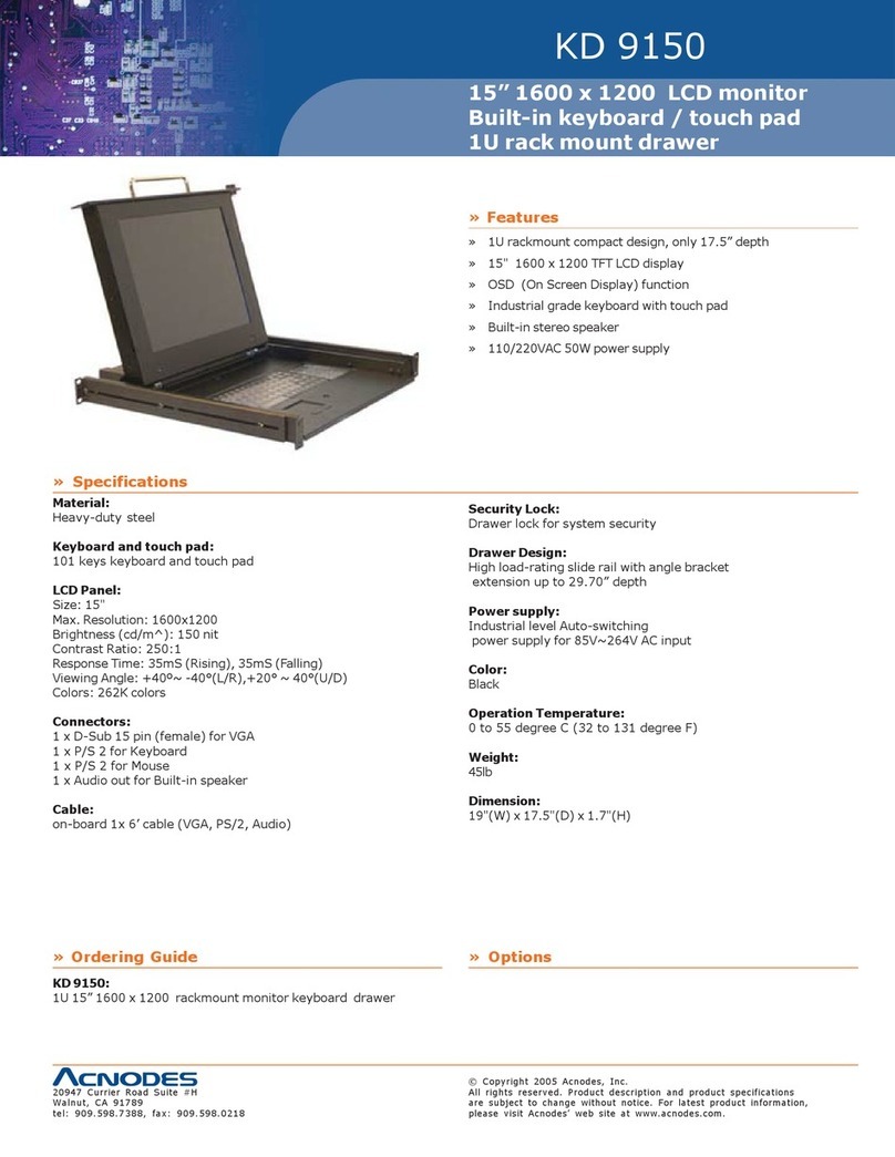 Acnodes KD 9150 User manual