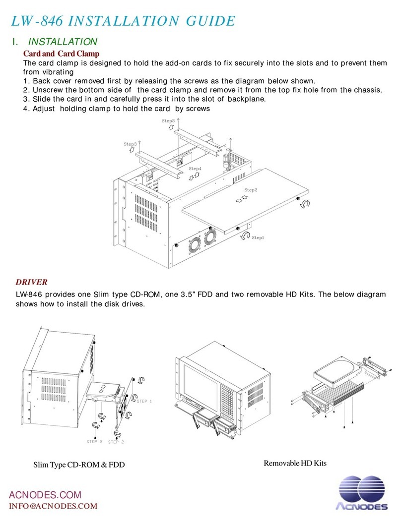 Acnodes LW 846 installation guide