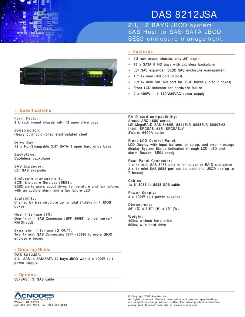 Acnodes DAS 8212JSA Specifications