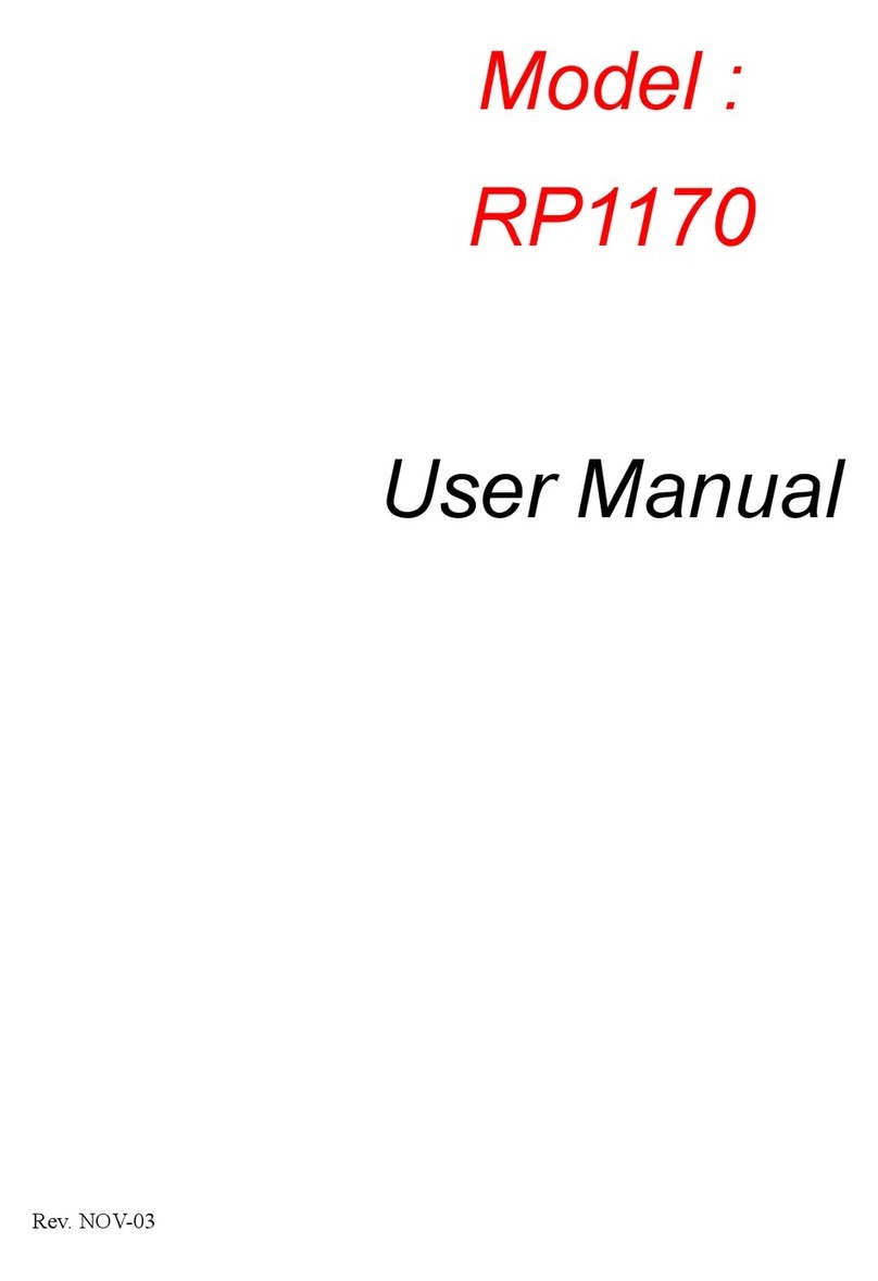 Acnodes RP 1170 User manual