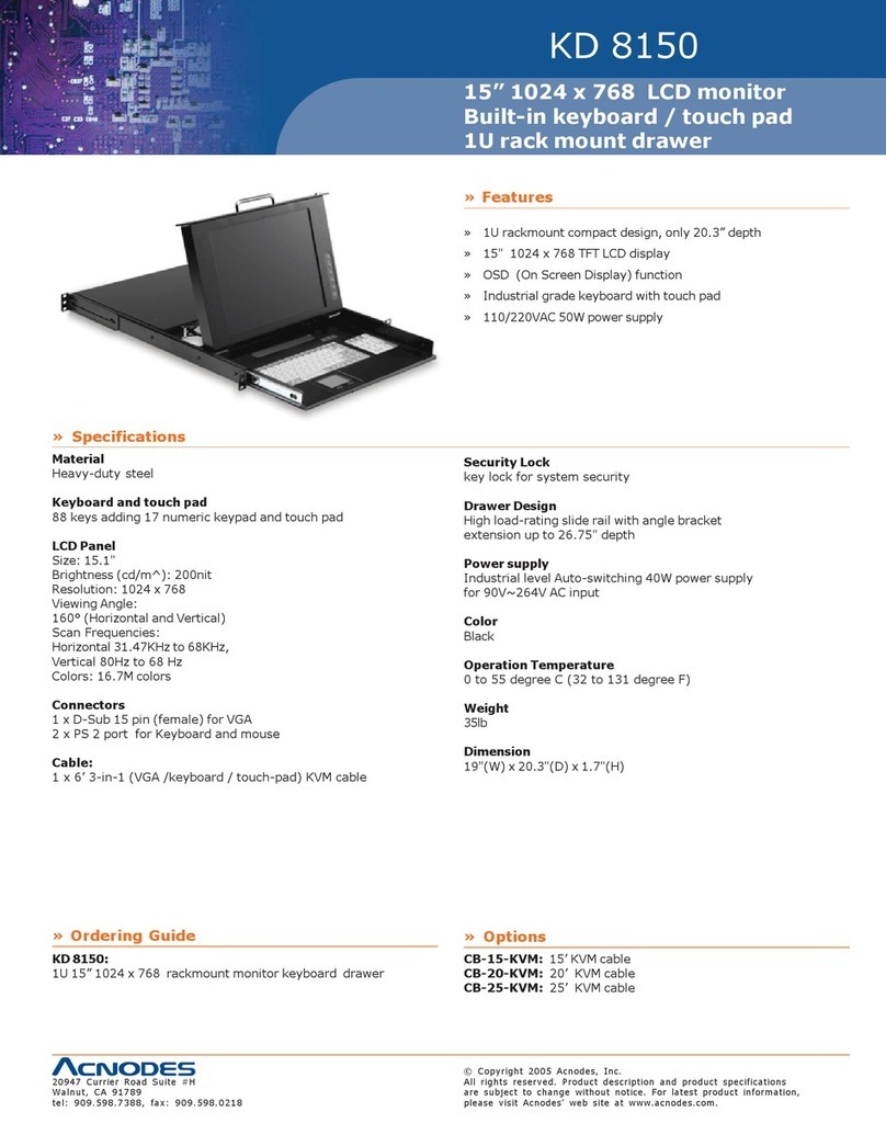 Acnodes KD 8150 Specifications