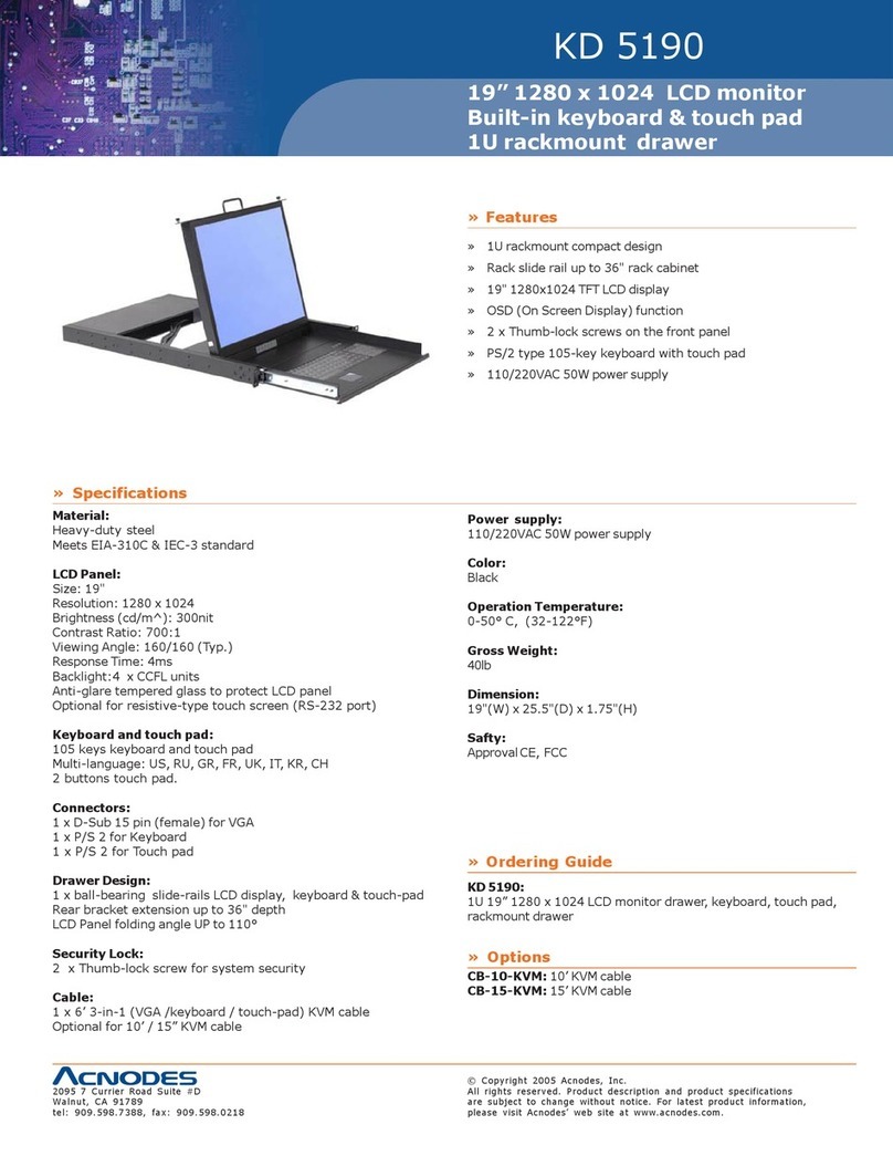 Acnodes KD 5190 User manual