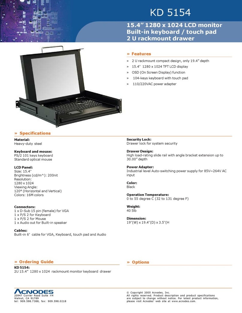 Acnodes KD 5154 User manual
