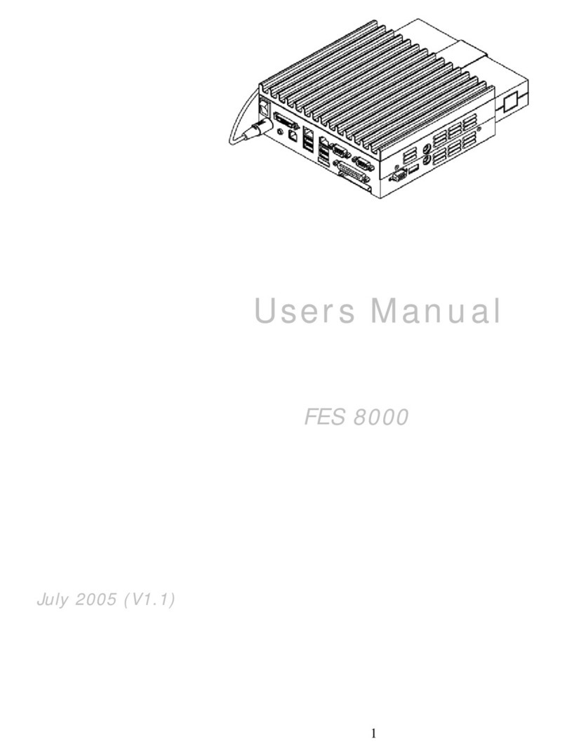 Acnodes FES 8000 User manual Acnodes FES 8000 User manual