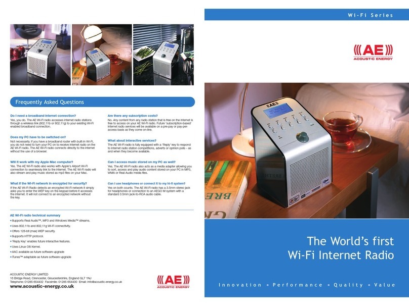 Acoustic Energy AE1716B brochure