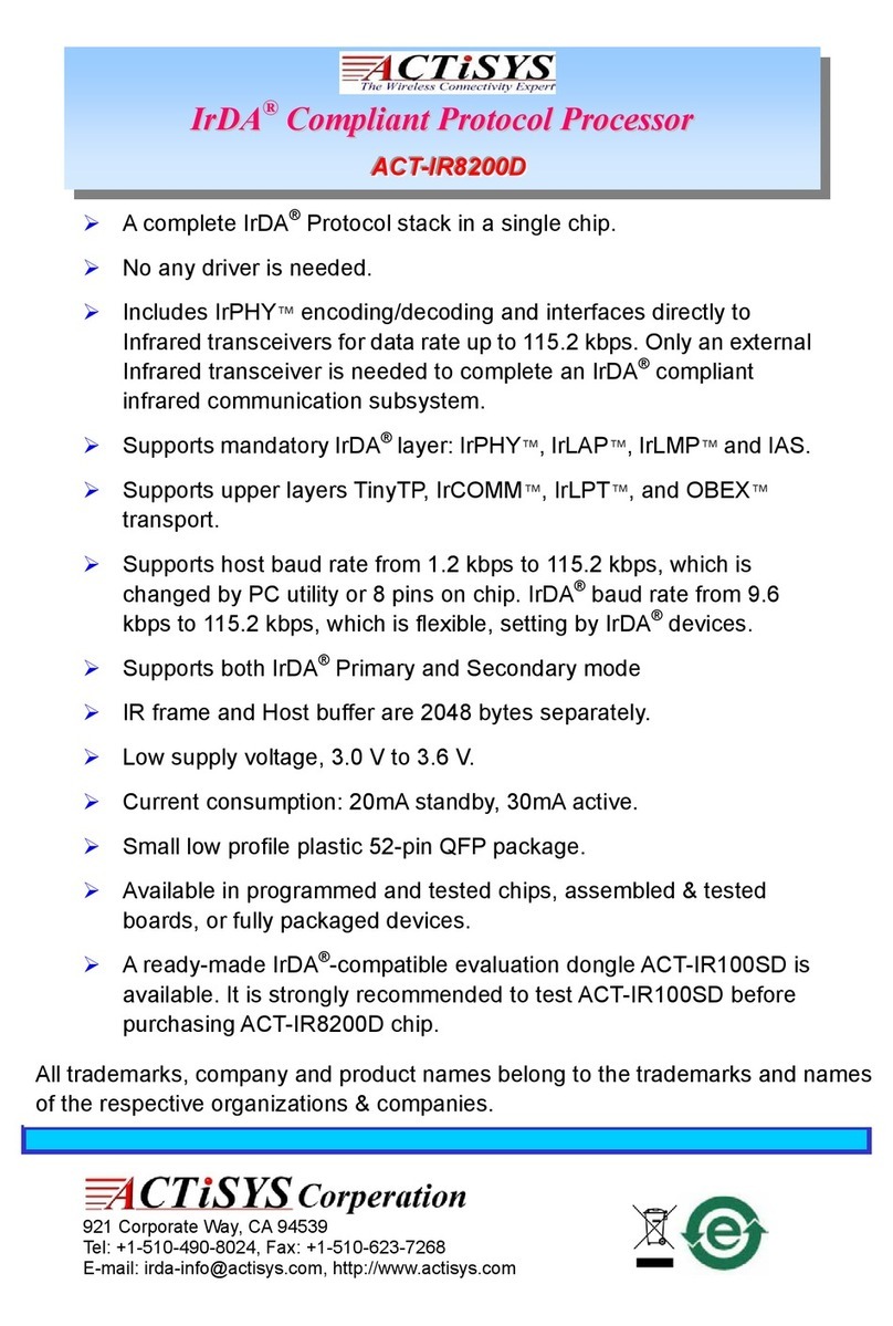 ACTiSYS IR8200D brochure