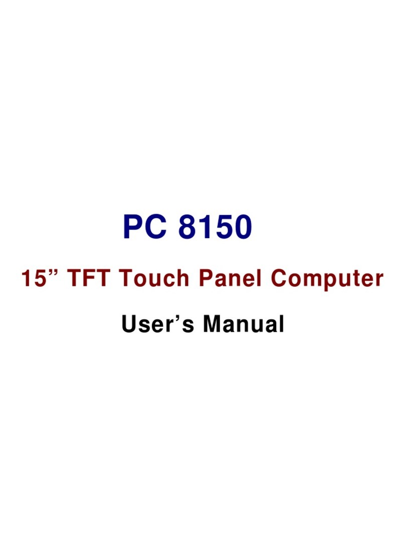 Acnodes PC 8150 User manual Acnodes PC 8150 User manual